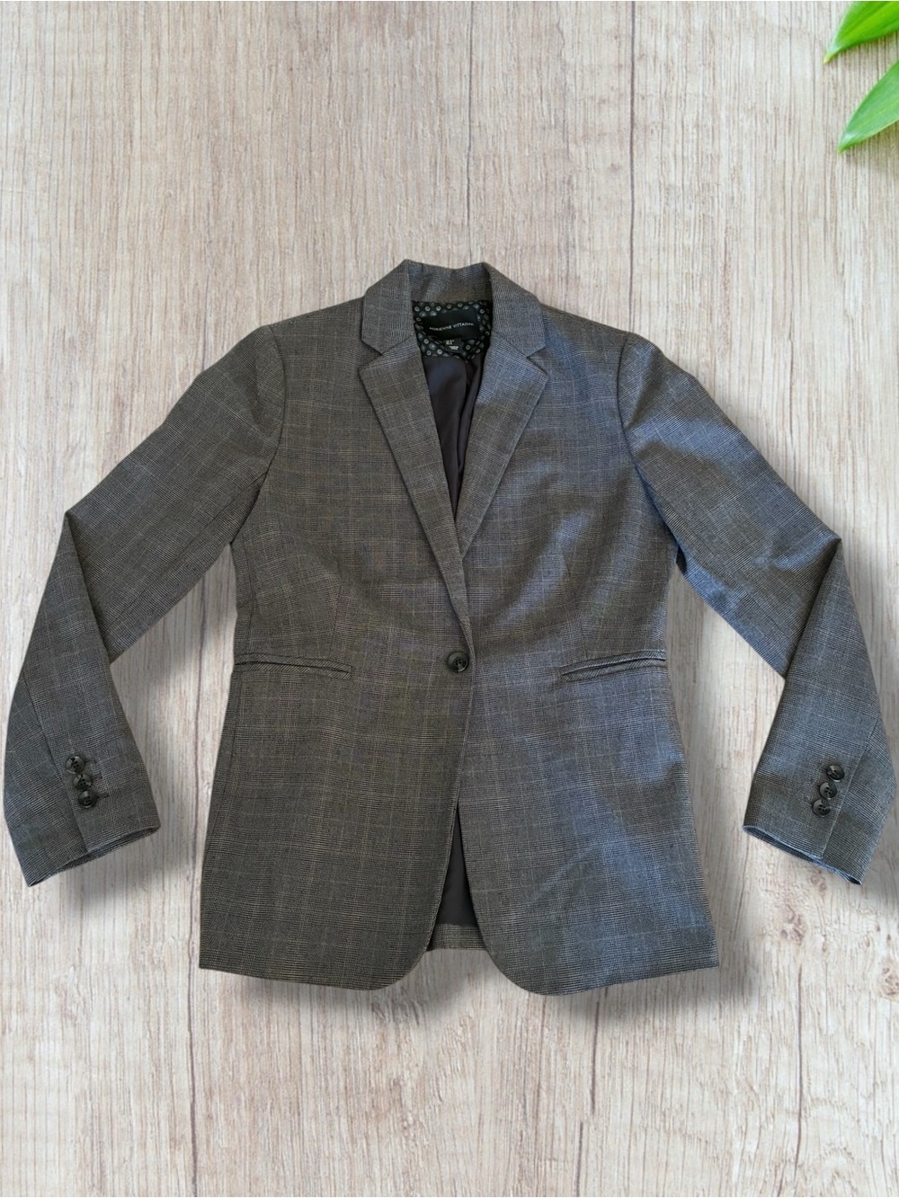 Adrienne Vittadini Gray Women’s Blazer Size S